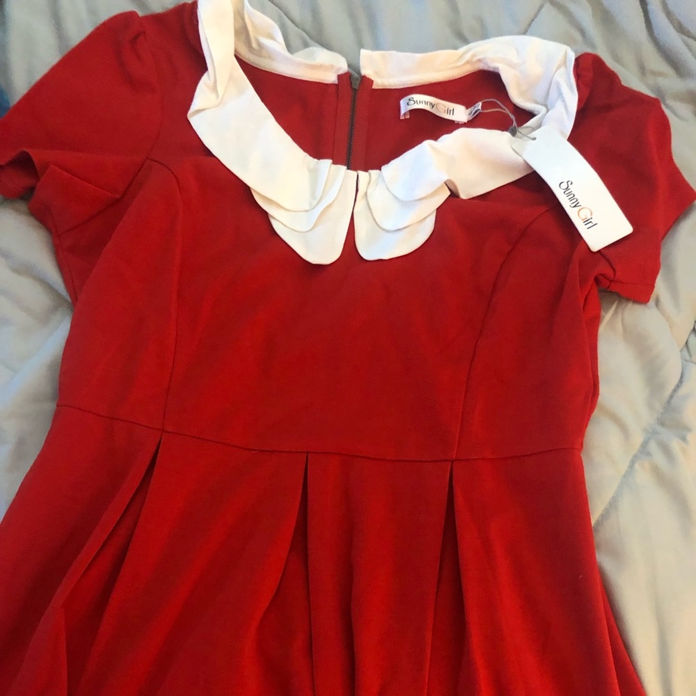 Sunny Girl Red Dress